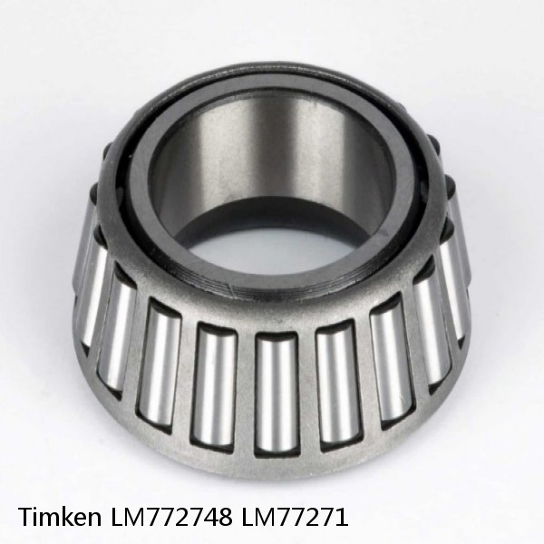 LM772748 LM77271 Timken Tapered Roller Bearings #1 small image