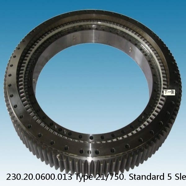 230.20.0600.013 Type 21/750. Standard 5 Slewing Ring Bearings #1 small image