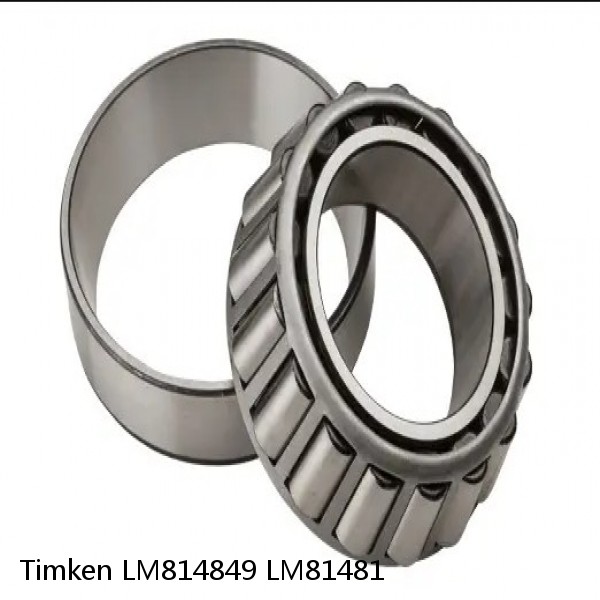 LM814849 LM81481 Timken Tapered Roller Bearings #1 image
